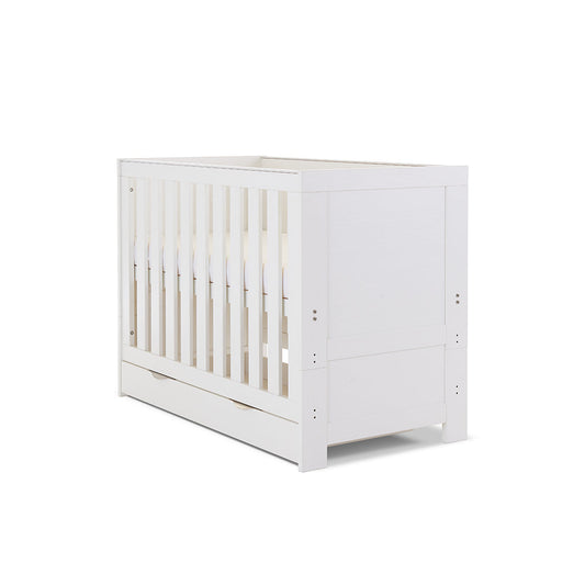 Nika Mini 120 x 60cm Under Drawer - White Wash