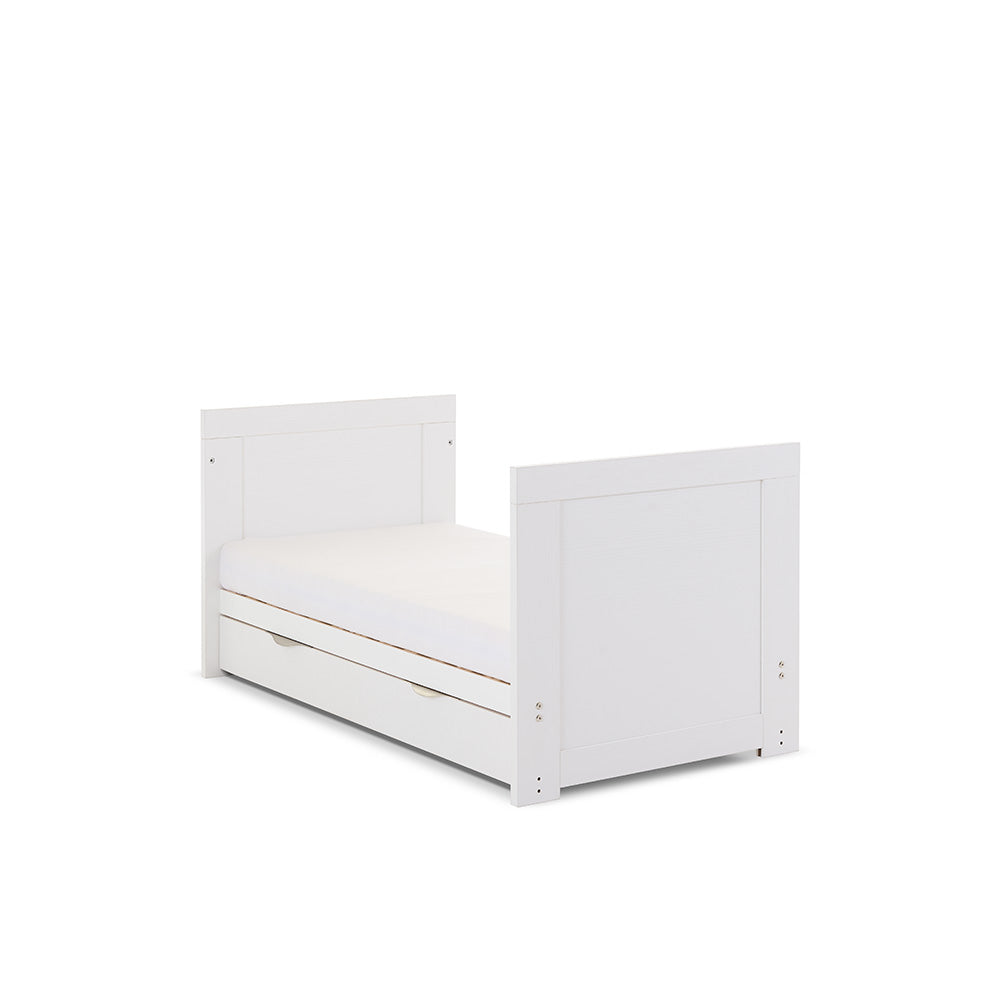 Nika Mini 120 x 60cm Under Drawer - White Wash