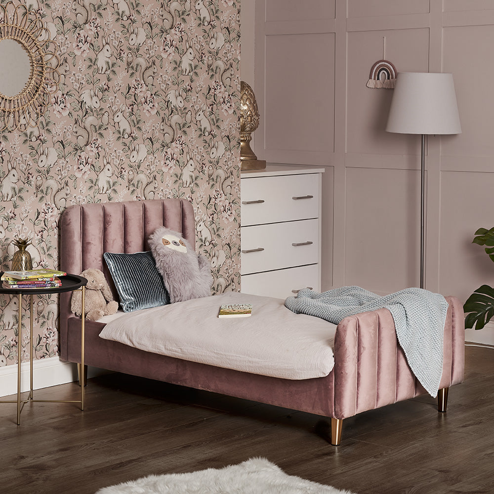 Gatsby Toddler Bed - Dusty Pink