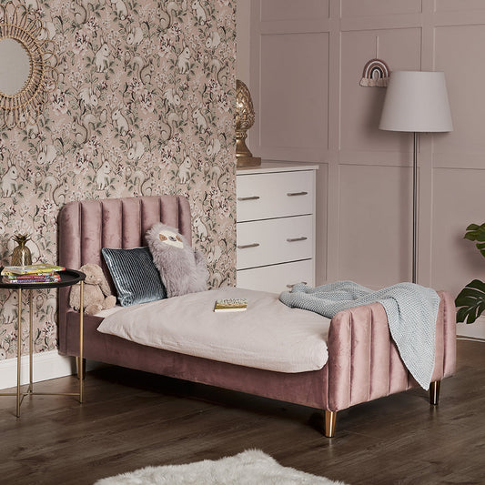 Gatsby Toddler Bed - Dusty Pink
