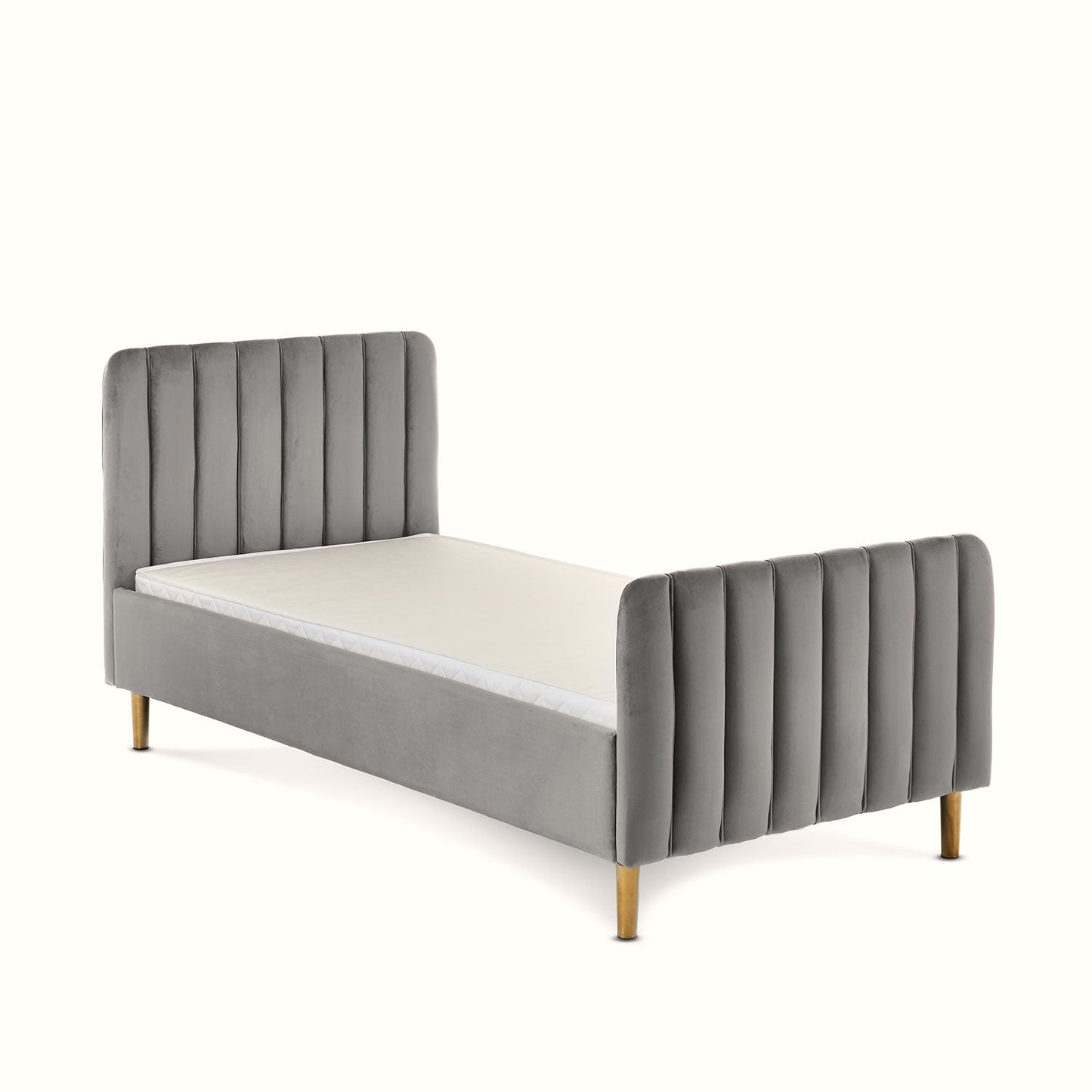 Gatsby Toddler Bed - Velvet Grey