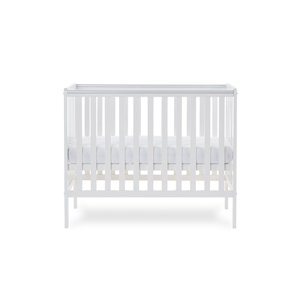 Bantam Space Saver Cot & Cot Top Changer - White