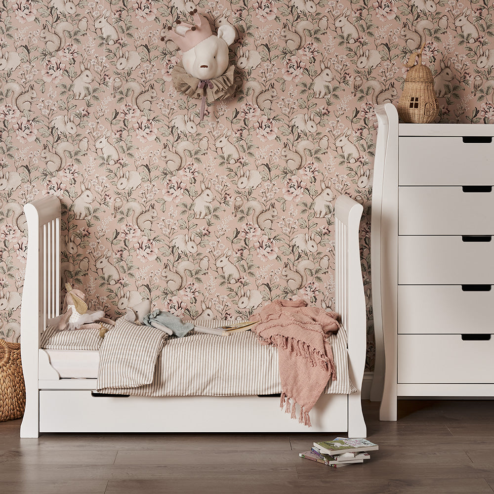 Stamford Mini Sleigh 2 Piece Room Set - White