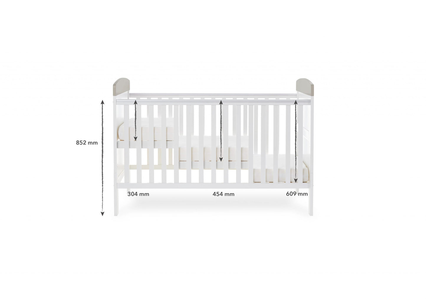 Grace Inspire Cot Bed - Guess How Much I Love You - To the Moon and Back