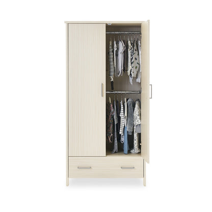 Nika Double Wardrobe - Oatmeal