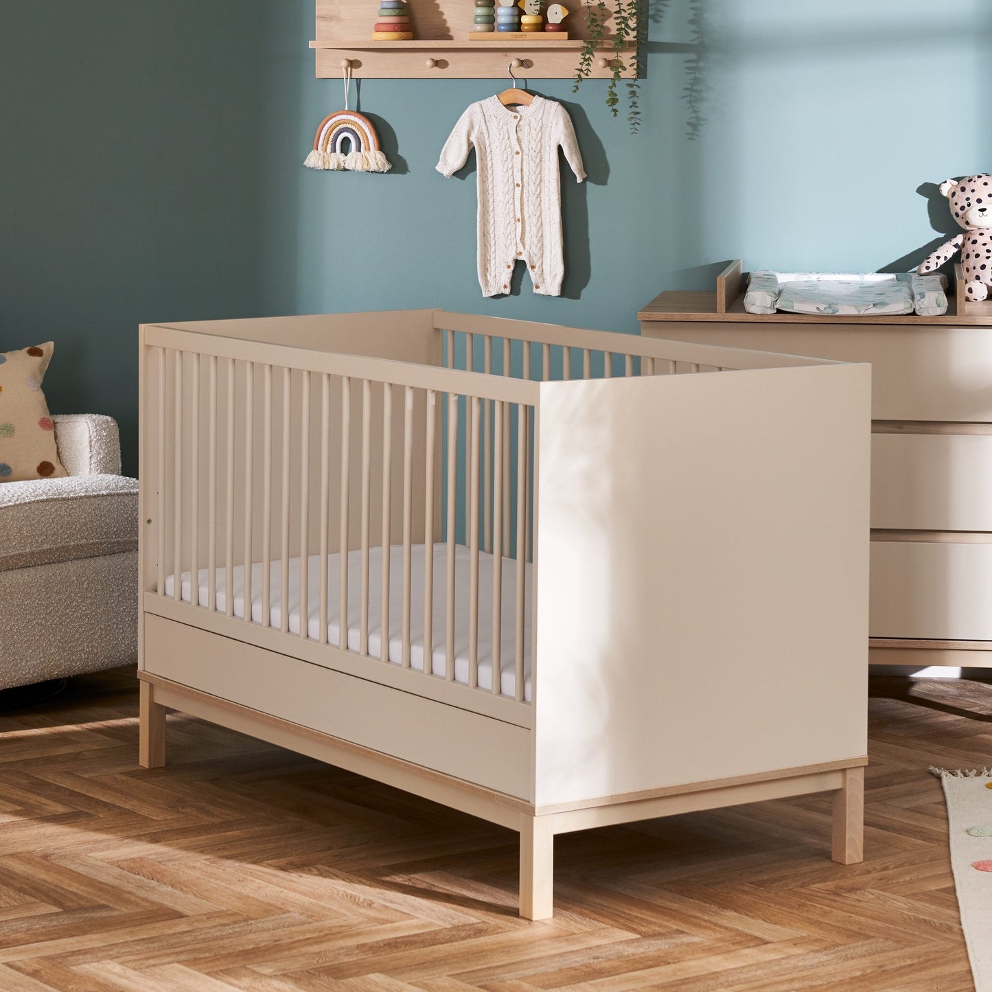 Astrid Cot Bed  - Satin