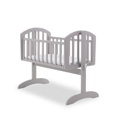 Sophie Swinging Crib + Foam Mattress - Warm Grey