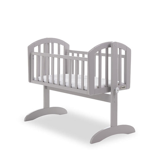Sophie Swinging Crib + Foam Mattress - Warm Grey