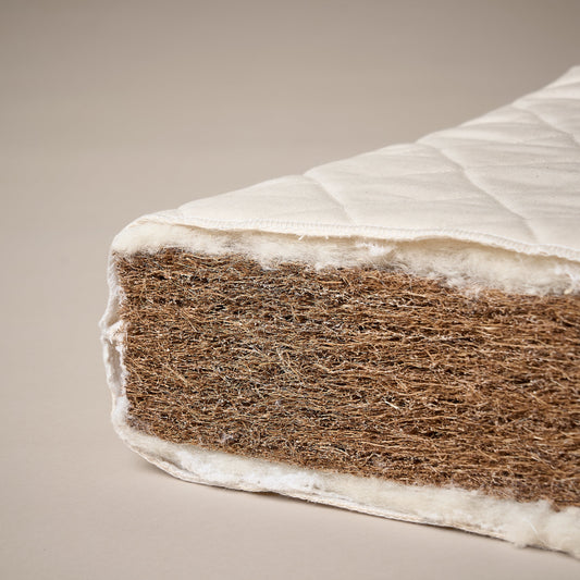 Natural Coir/Wool Mattress - 140 x 70cm