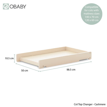 Cot Top Changer - Cashmere