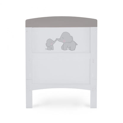 Grace Inspire Cot Bed - Me & Mini Me Elephants - Grey