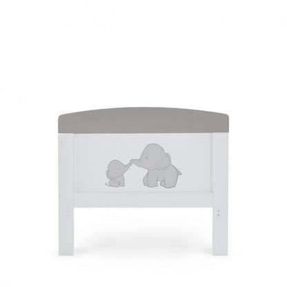Grace Inspire Cot Bed - Me & Mini Me Elephants - Grey