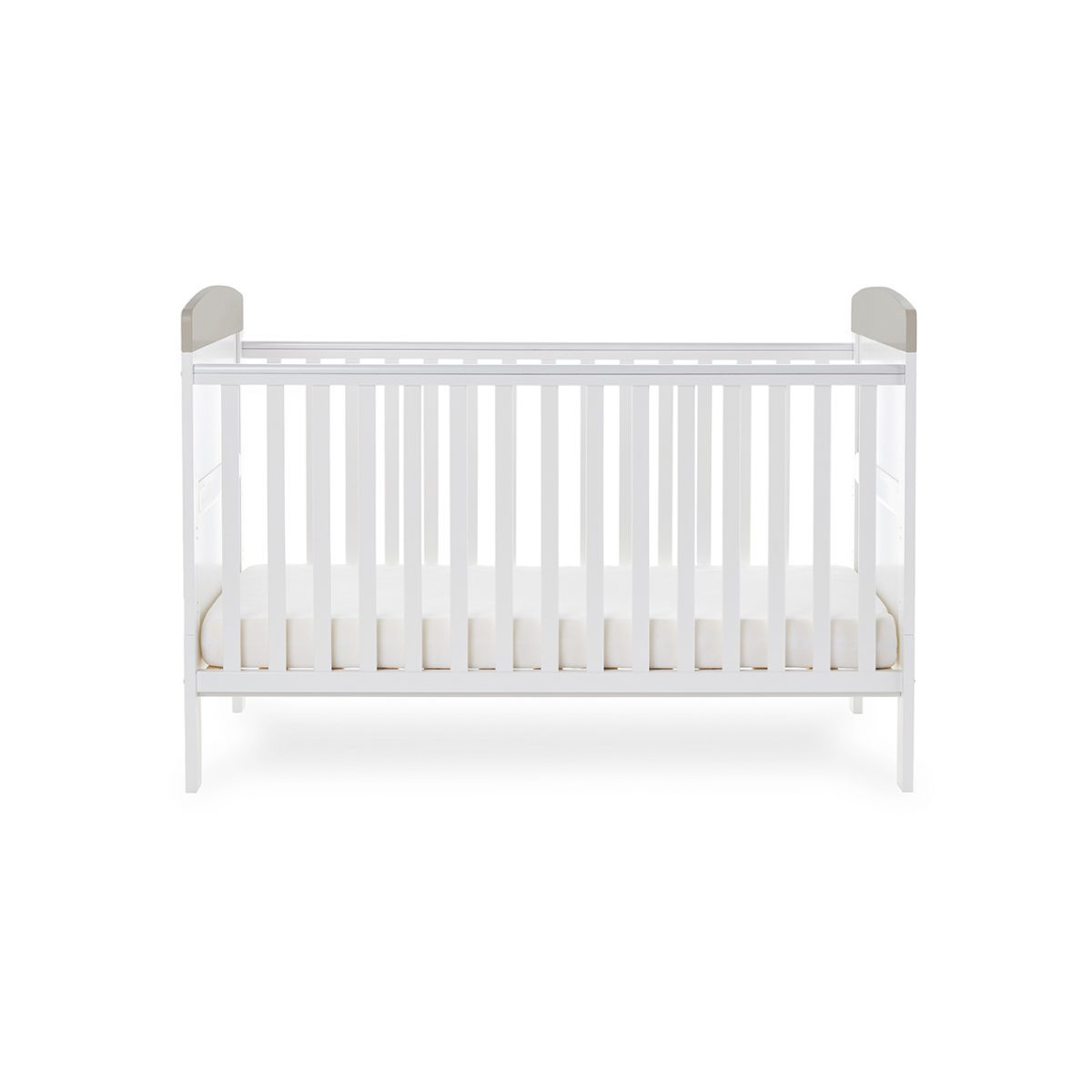 Grace Inspire Cot Bed - Me & Mini Me Elephants - Grey