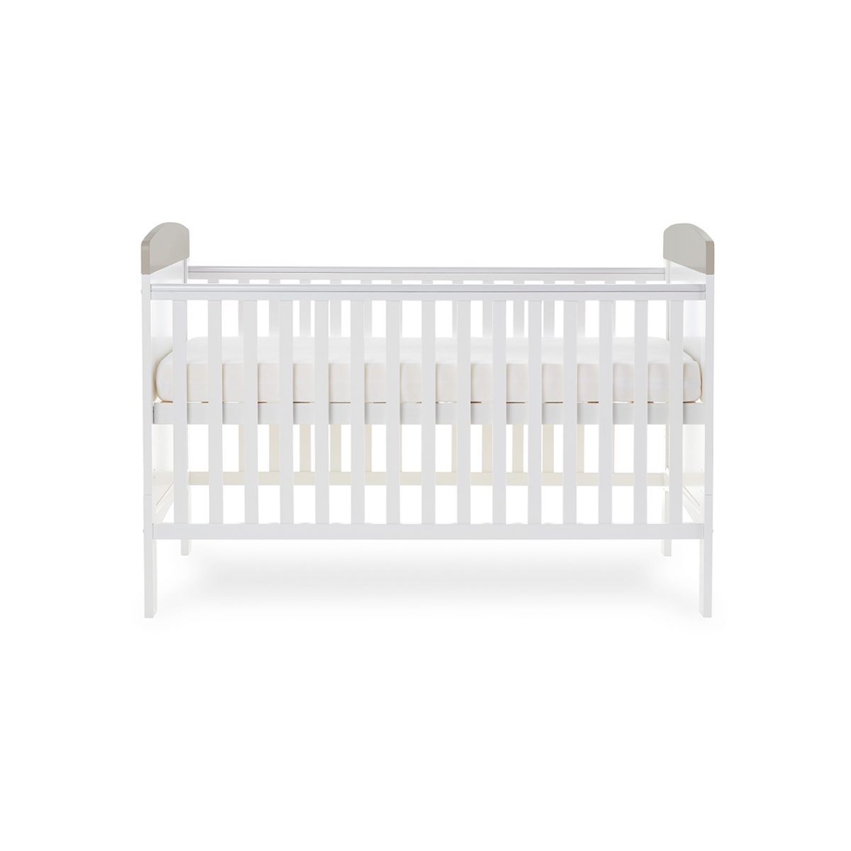 Grace Inspire Cot Bed - Me & Mini Me Elephants - Grey