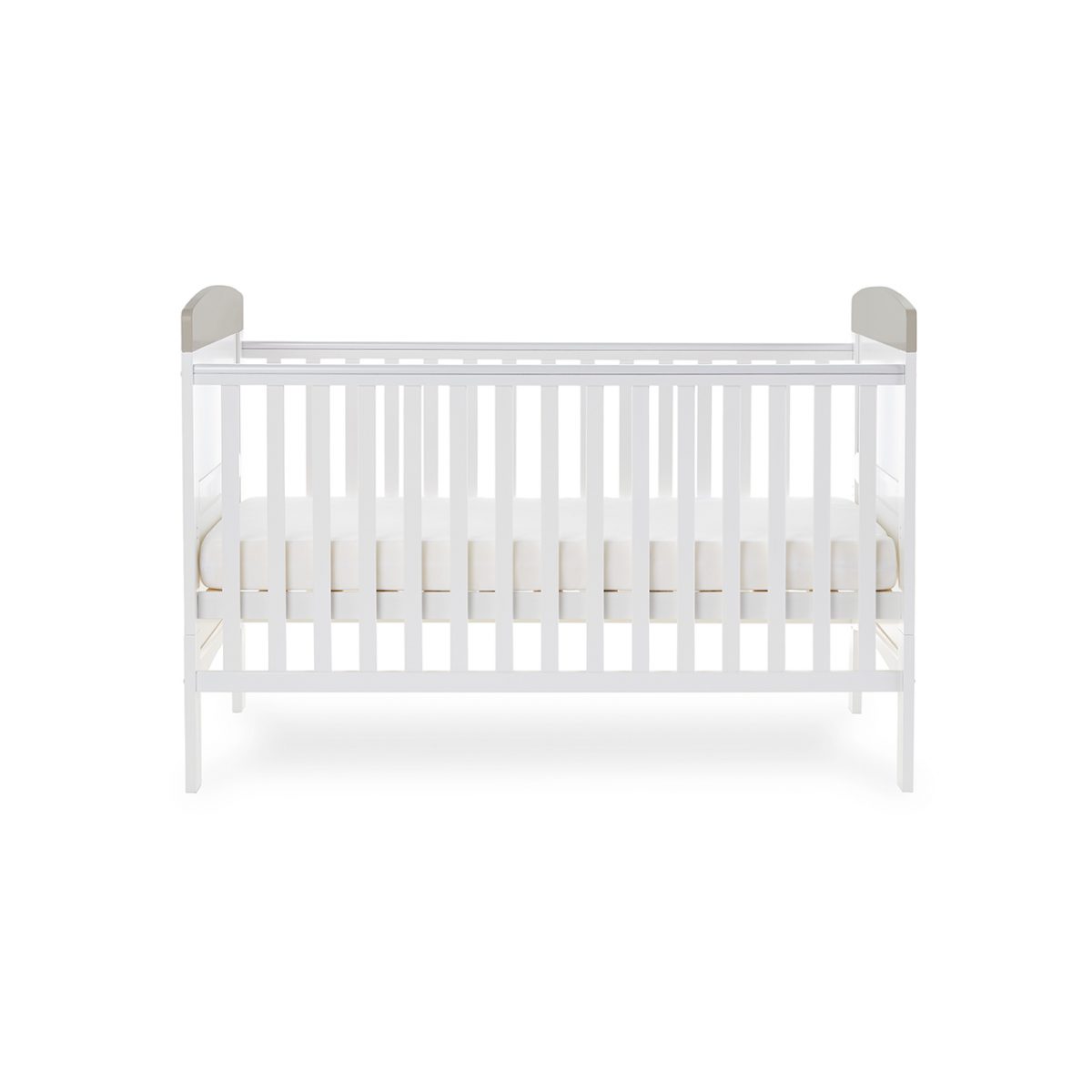 Grace Inspire Cot Bed - Me & Mini Me Elephants - Grey