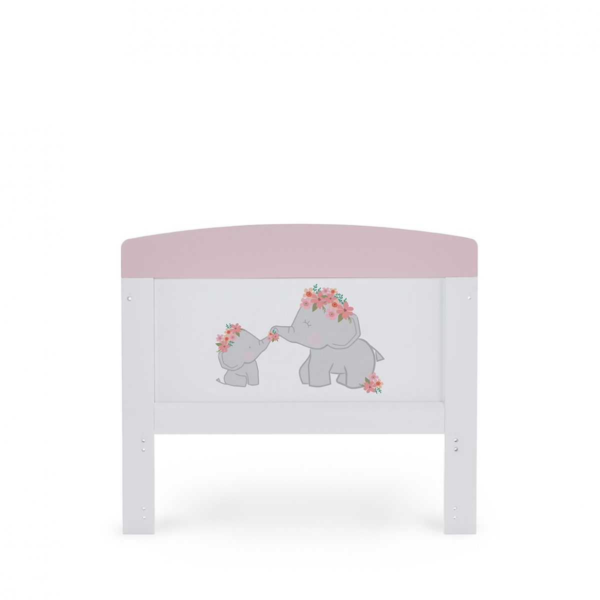 Grace Inspire Cot Bed - Me & Mini Me Elephants - Pink