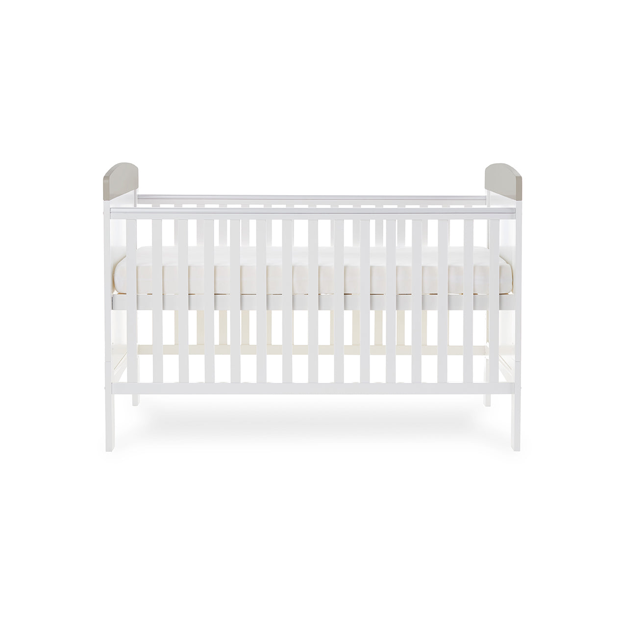 Grace Inspire Cot Bed & Underdrawer -  Me & Mini Me Elephants - Grey