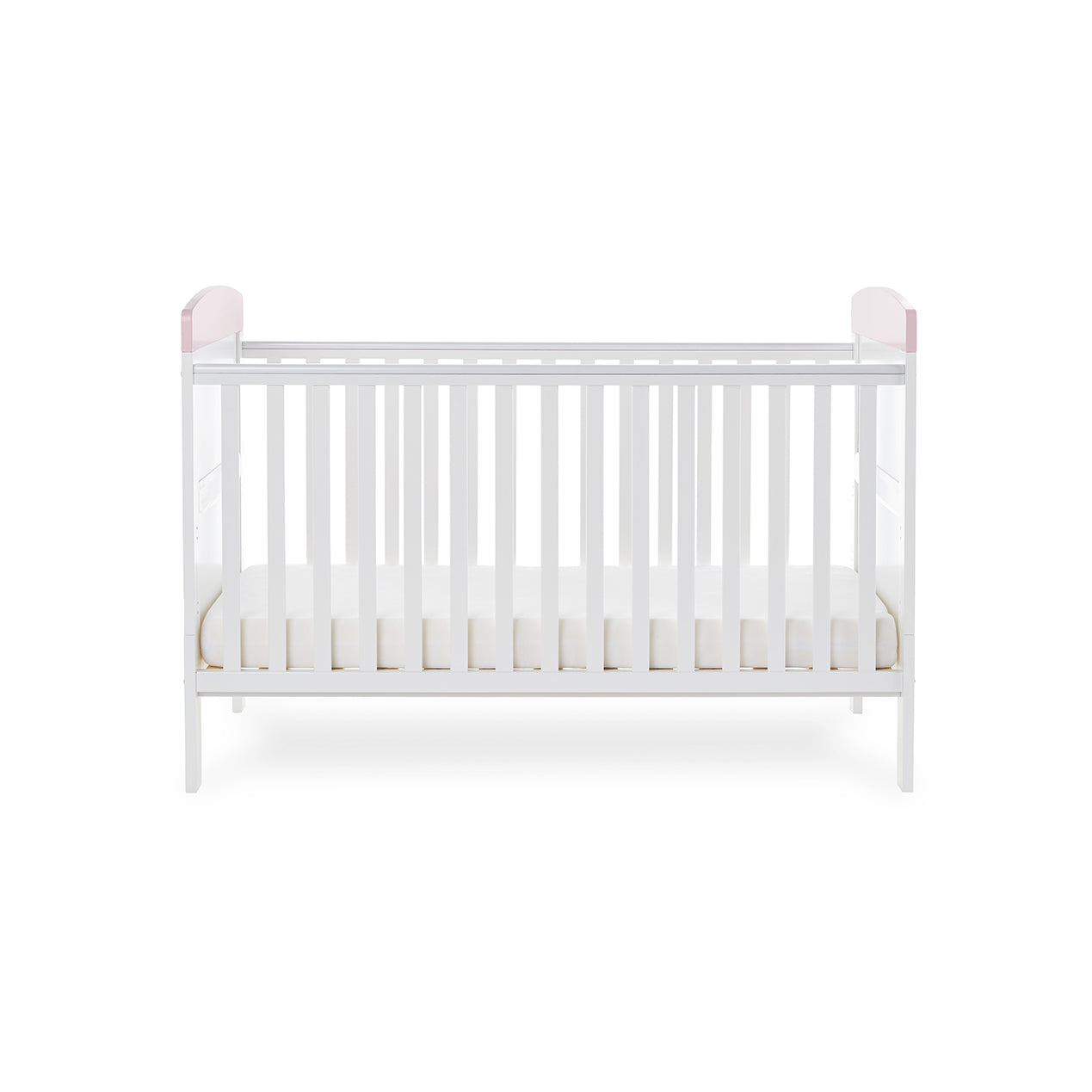Grace Inspire Cot Bed & Underdrawer - Me & Mini Me Elephants - Pink