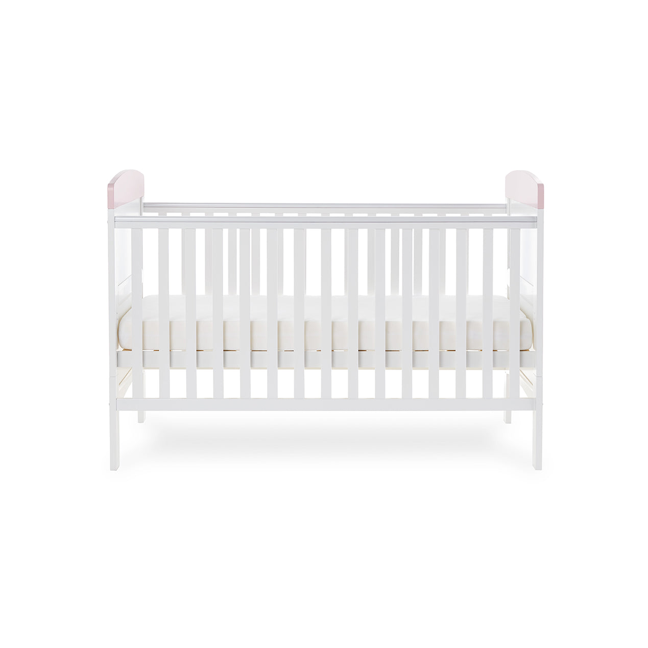 Grace Inspire Cot Bed & Underdrawer - Me & Mini Me Elephants - Pink