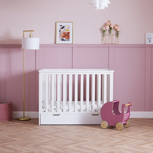 Evie Mini Under Drawer 120 x 60cm - White