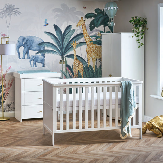 Evie 3 Piece Room Set - White