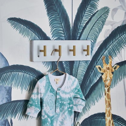 Evie Mini 3 Piece Room Set & FREE WALL HOOKS - White