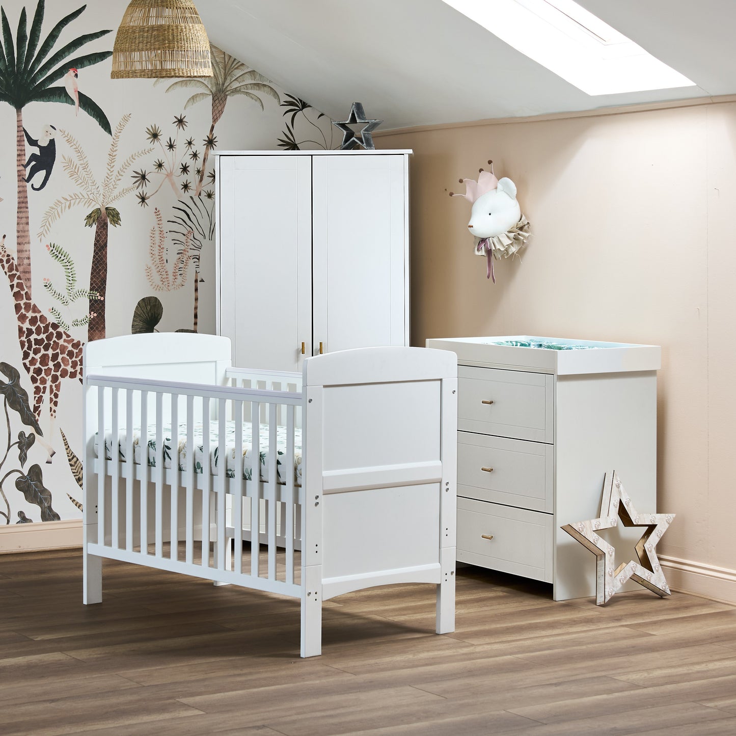 Gracie Mini 3 Piece Room Set - White