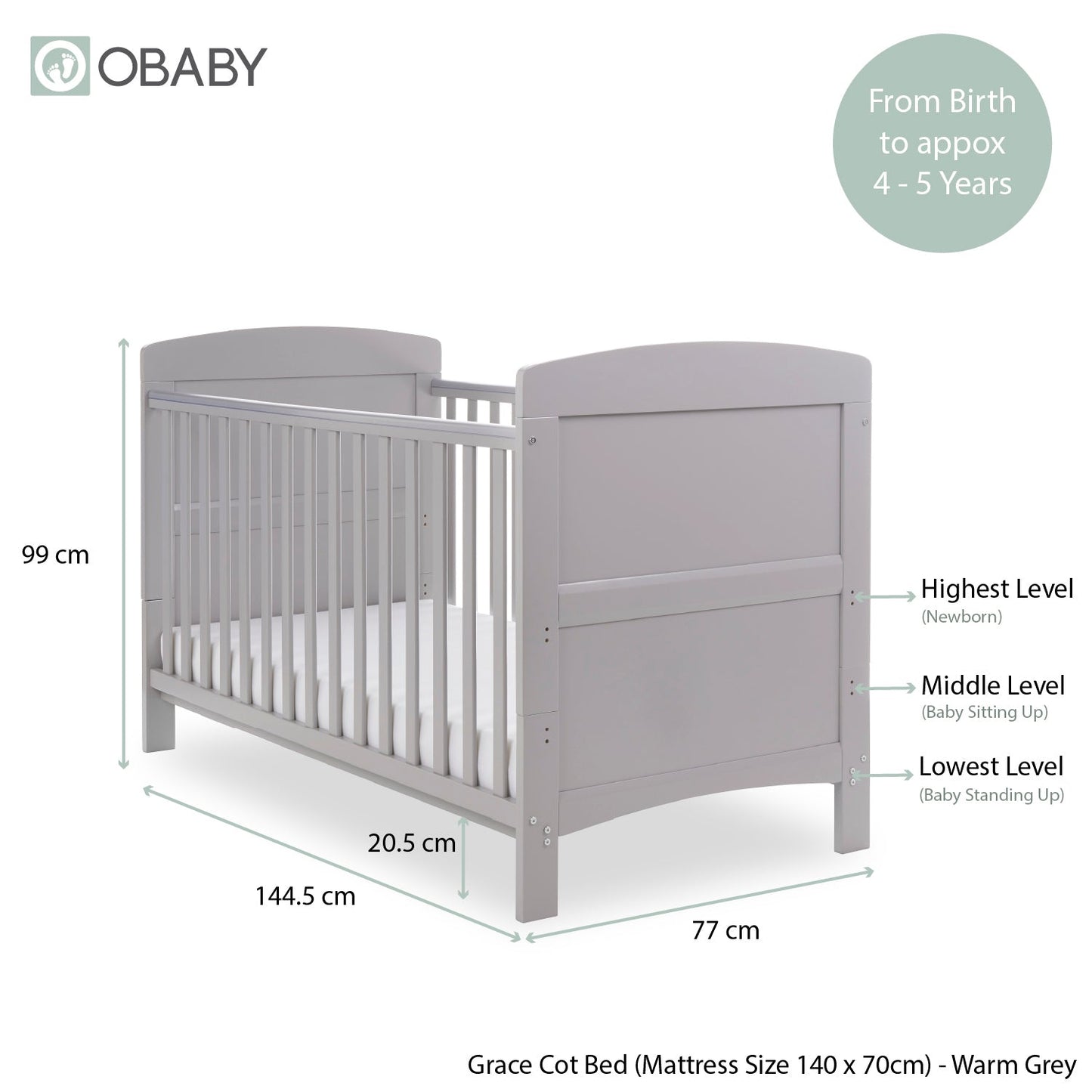 Grace 2 Piece Room Set - Warm Grey