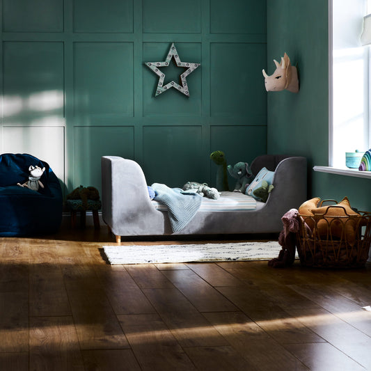 Lumi Toddler Bed - Velvet Grey