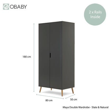 Maya Mini 3 Piece Room Set - Slate