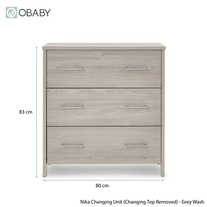 Nika 2 Piece Room Set - Grey Wash