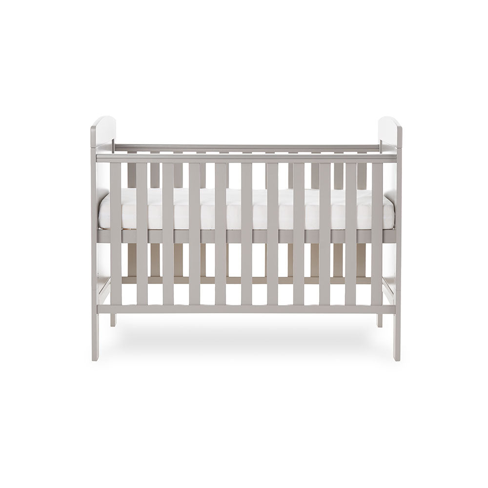 Grace Mini Cot Bed - Warm Grey