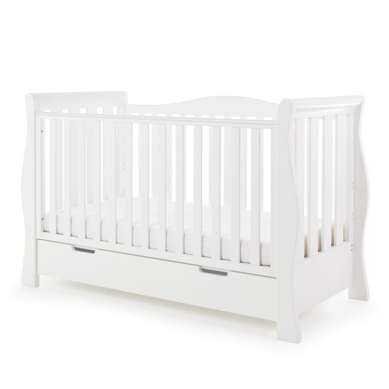 Stamford Luxe Sleigh 3 Piece Room Set - White