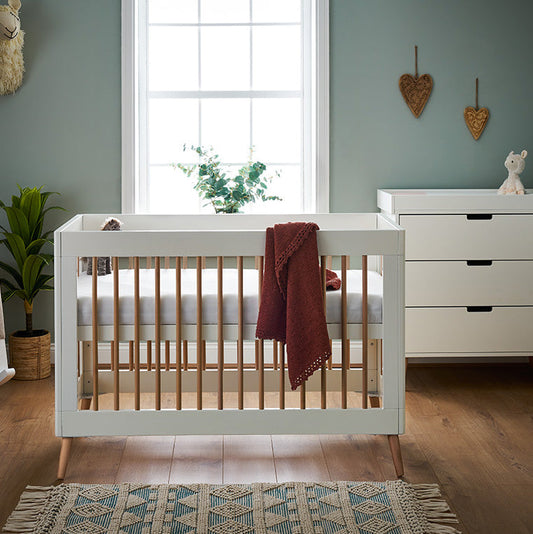 Maya Mini 2 Piece Room Set - White With Natural
