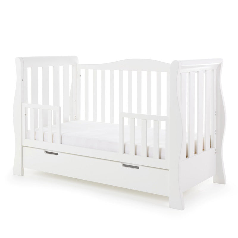 Stamford Luxe Sleigh 3 Piece Room Set - White