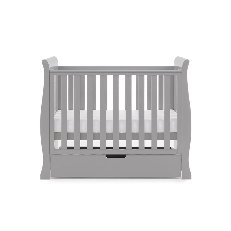 Stamford Space Saver Sleigh 2 Piece Room Set - Warm Grey