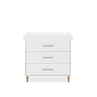 Orla Changing Unit - White with Oak