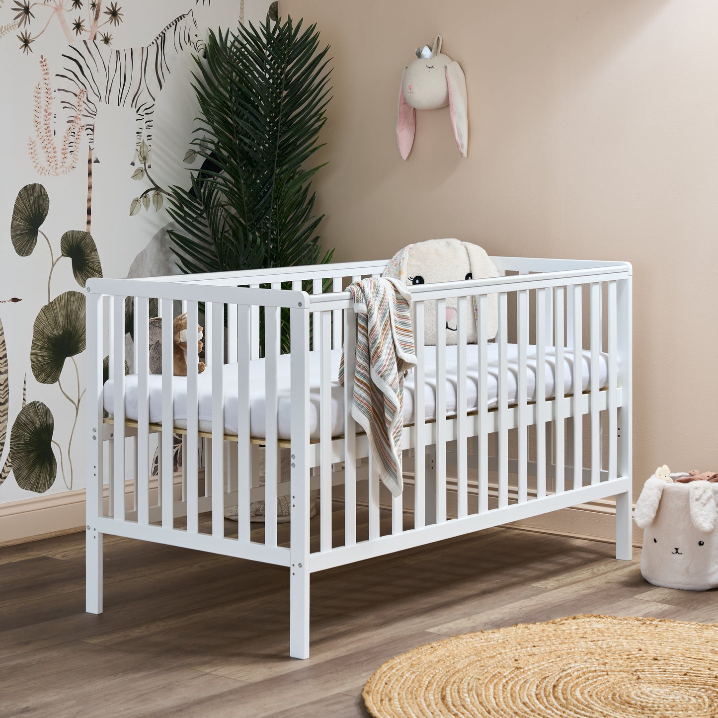Bantam Cot Bed - White