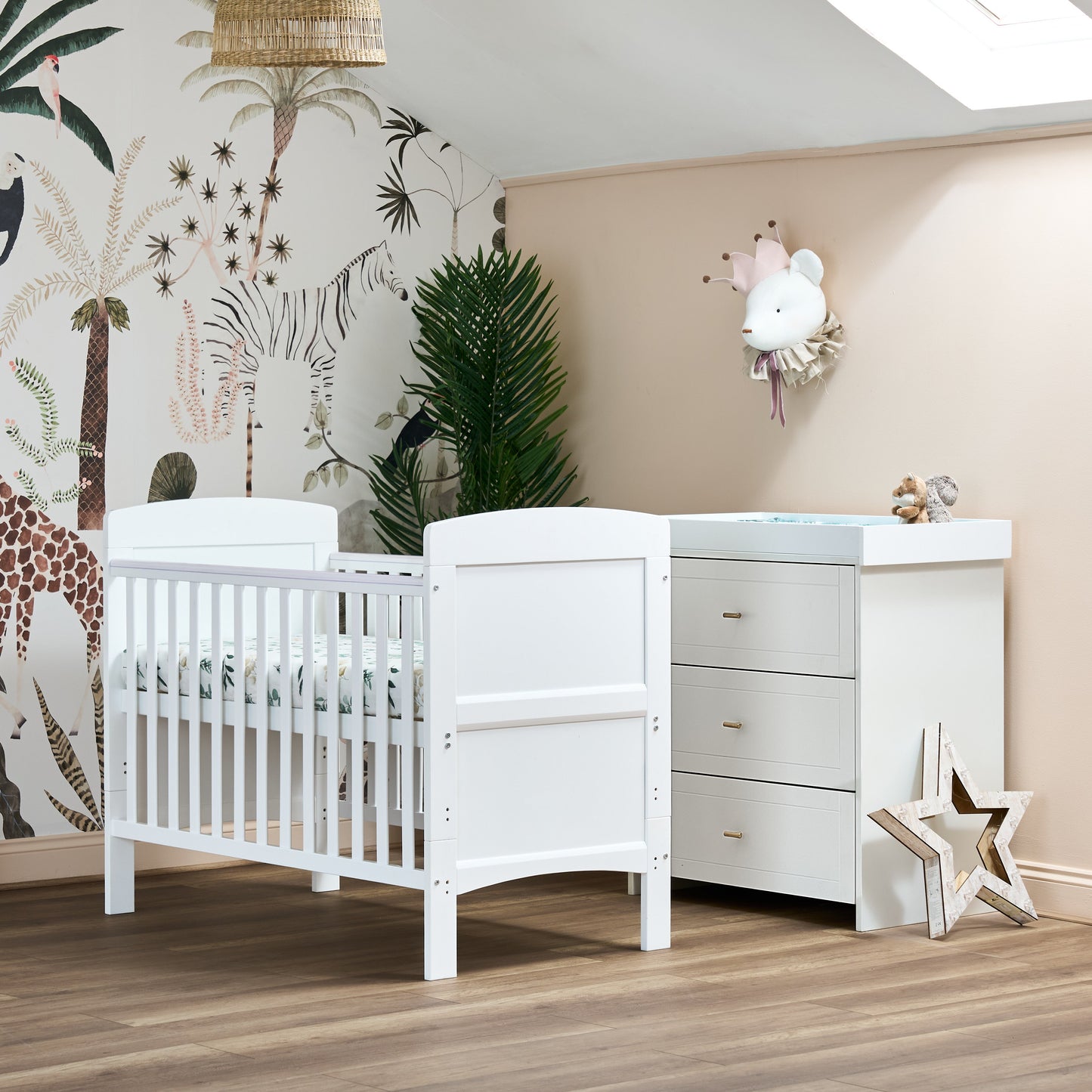 Gracie Mini 2 Piece Room Set - White