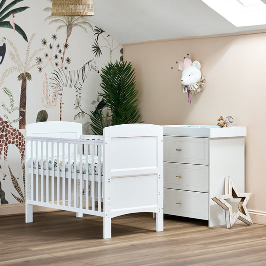 Gracie Mini 2 Piece Room Set - White