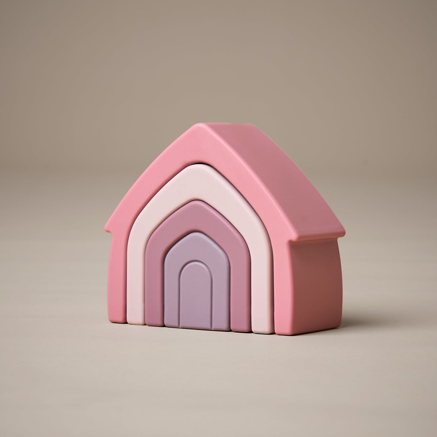 Little Stacking House Baby Toy - Pink