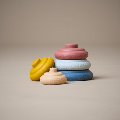 Squidgy Stacking Rings - Sunset