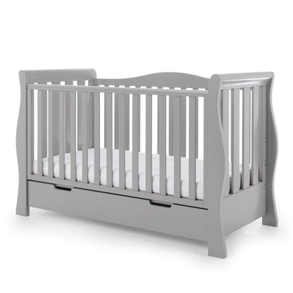 Stamford Luxe Sleigh 2 Piece Room Set - Warm Grey