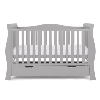 Stamford Luxe Sleigh 3 Piece Room Set - Warm Grey