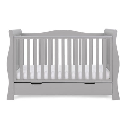 Stamford Luxe Sleigh 3 Piece Room Set - Warm Grey