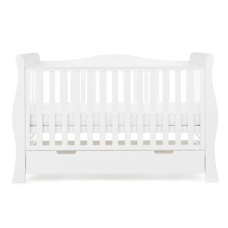 Stamford Luxe Sleigh 2 Piece Room Set - White