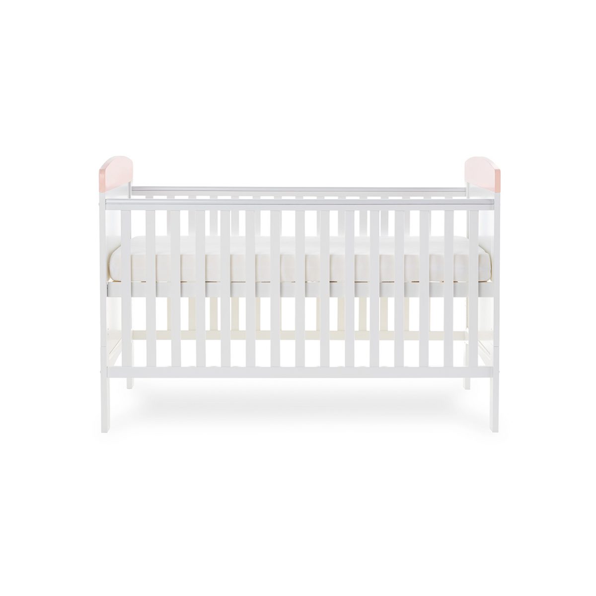 Grace Inspire Cot Bed - Watercolour Rabbit - Pink
