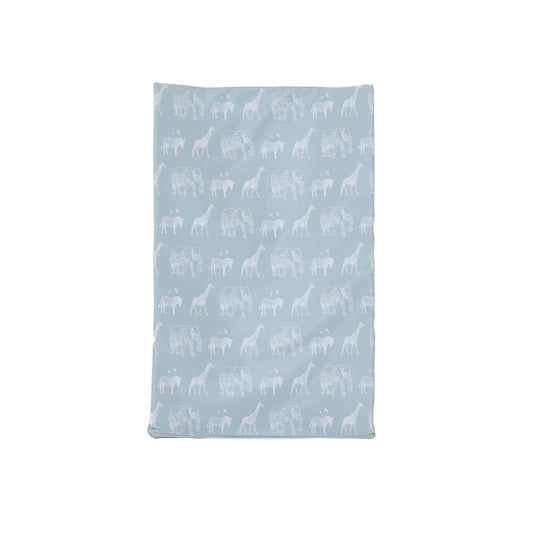 Wedge Changing Mat - Safari Sage Print