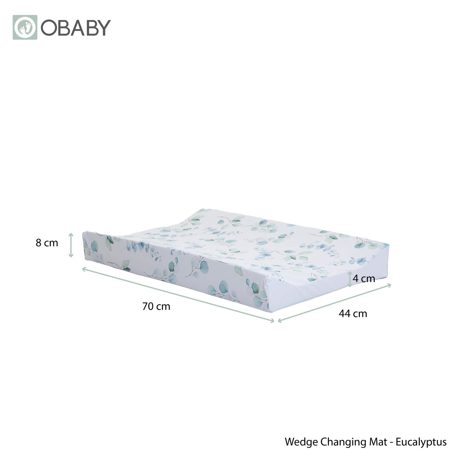 Wedge Changing Mat - Eucalyptus Print