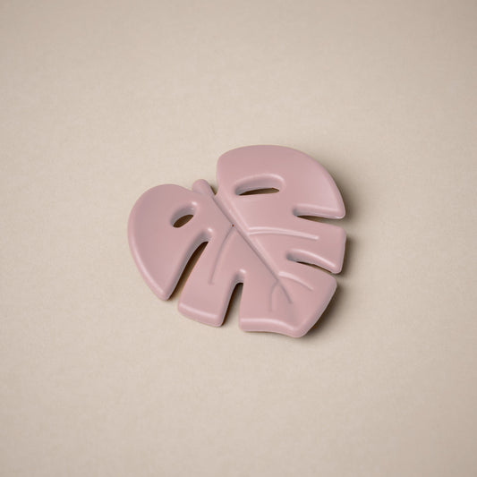 Leaf Teether - Pink